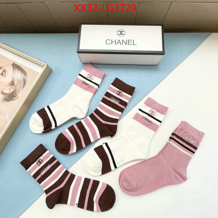 Sock-Chanel buy best quality replica ID: LG3729 $: 32USD