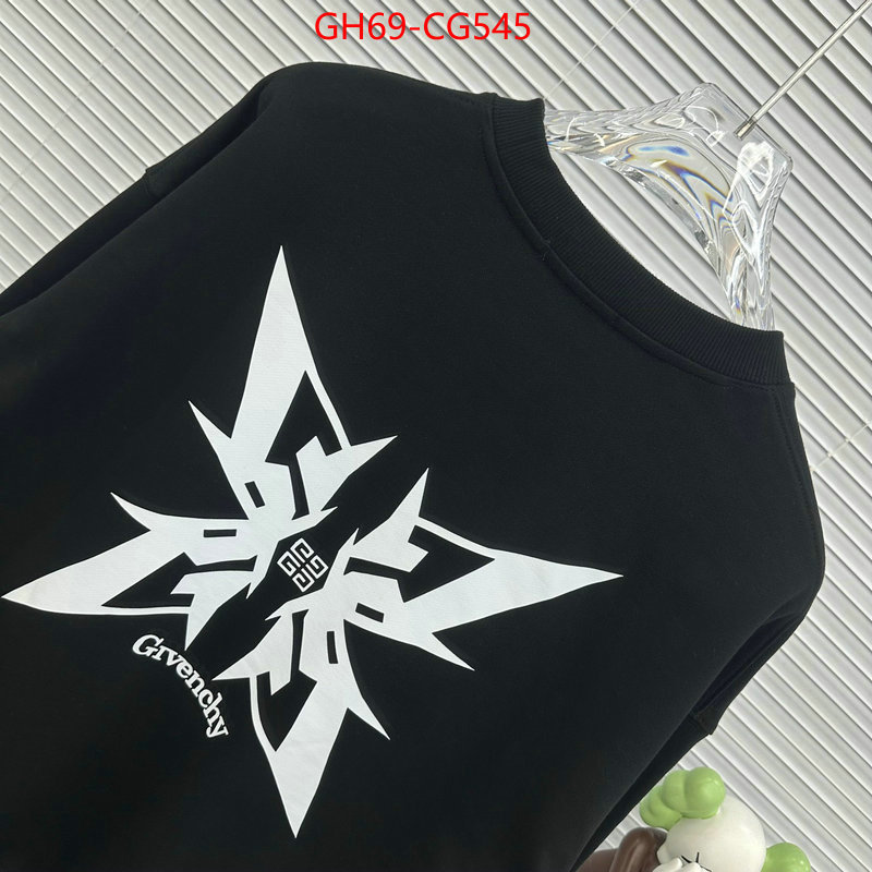 Clothing-Givenchy wholesale designer shop ID: CG545 $: 69USD