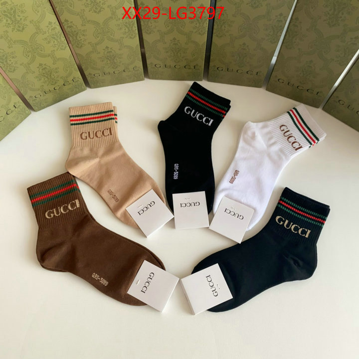 Sock-Gucci customize the best replica ID: LG3797 $: 29USD