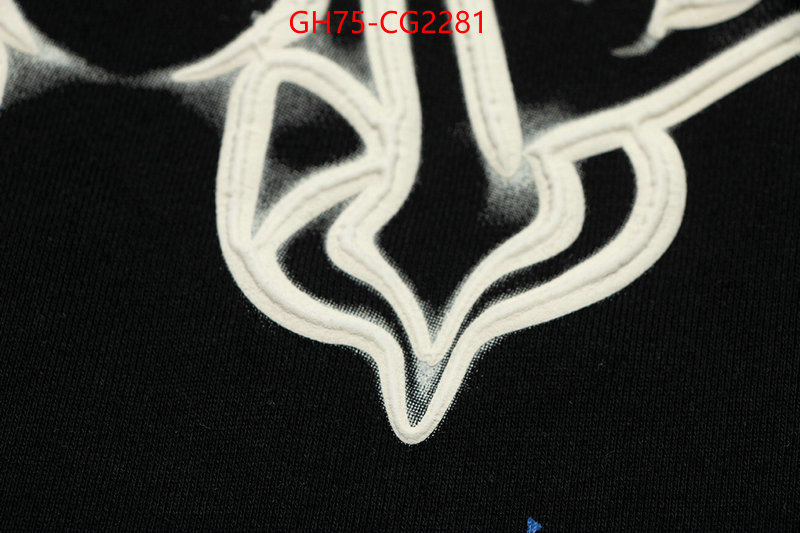 Clothing-Chrome Hearts how quality ID: CG2281 $: 75USD
