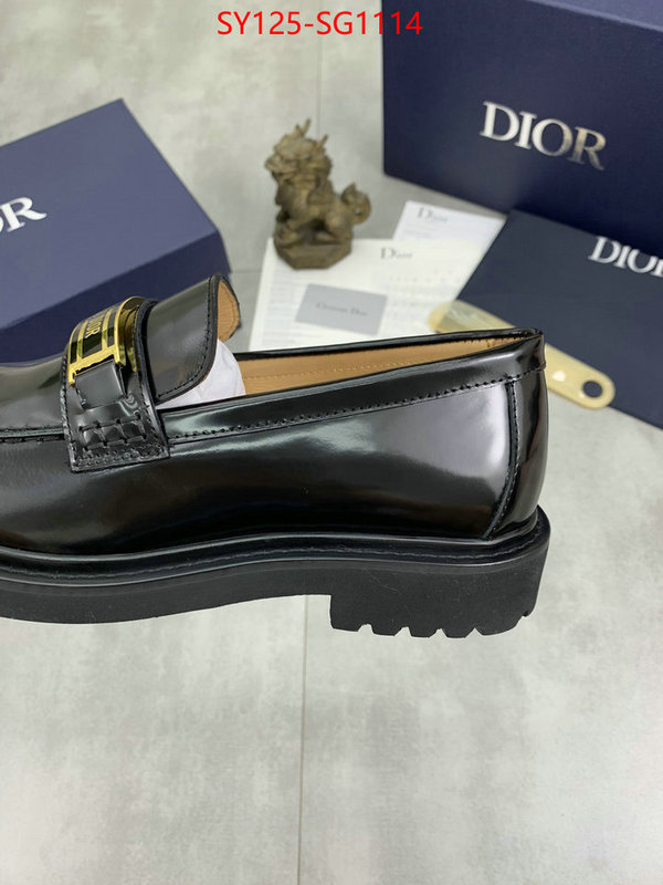 Men shoes-Dior cheap high quality replica ID: SG1114 $: 125USD