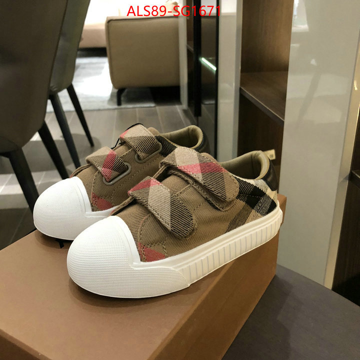 Kids shoes-Burberry best quality replica ID: SG1671 $: 89USD