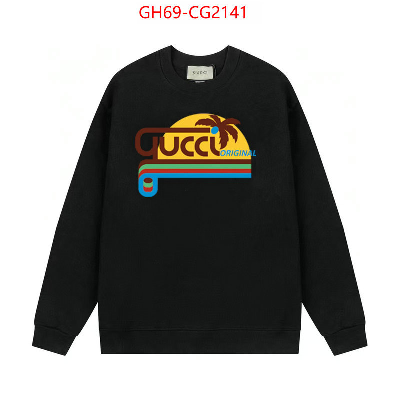 Clothing-Gucci top grade ID: CG2141 $: 69USD