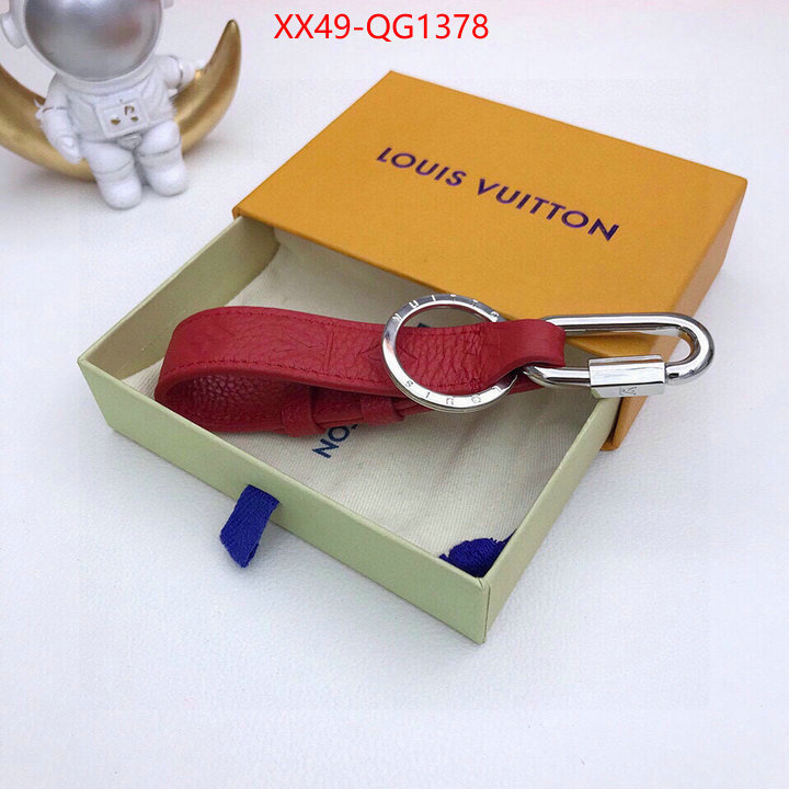 Key pendant-LV designer fake ID: QG1378 $: 49USD