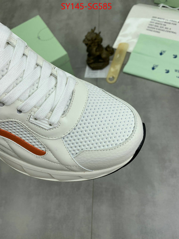 Men Shoes-Offwhite best quality fake ID: SG585 $: 145USD