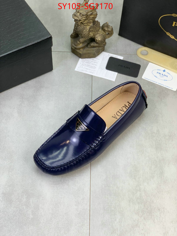 Men shoes-Prada top quality fake ID: SG1170 $: 105USD