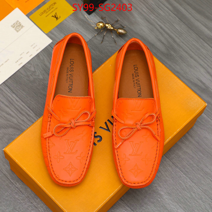 Men Shoes-LV designer fake ID: SG2403 $: 99USD