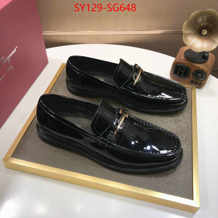 Men shoes-Ferragamo replica aaaaa+ designer ID: SG648 $: 129USD