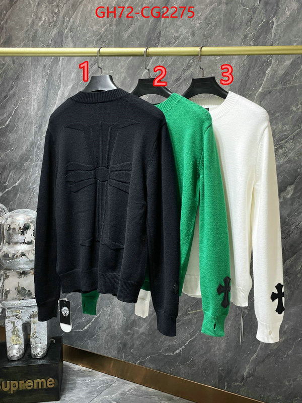 Clothing-Chrome Hearts china sale ID: CG2275 $: 72USD