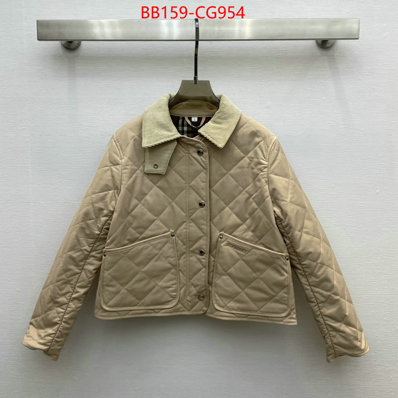 Clothing-Burberry replica aaaaa+ designer ID: CG954 $: 159USD