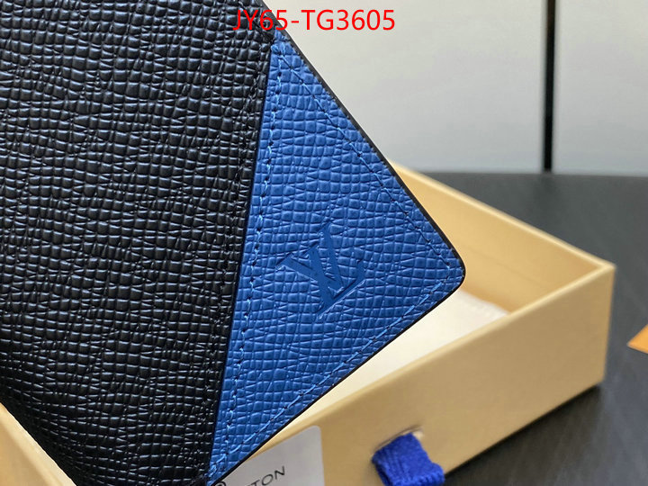 LV Bags(TOP)-Wallet luxury cheap ID: TG3605 $: 65USD