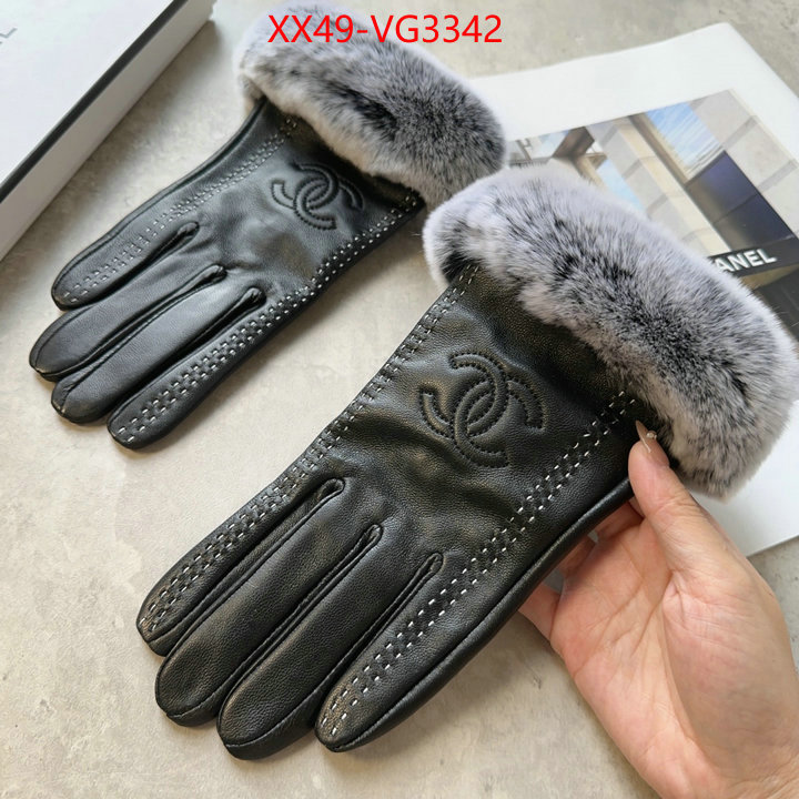 Gloves-Chanel what ID: VG3342 $: 49USD
