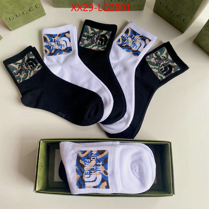 Sock-Gucci best fake ID: LG3801 $: 29USD