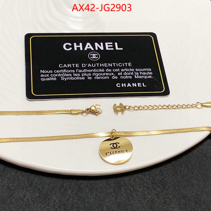 Jewelry-Chanel best aaaaa ID: JG2903 $: 42USD