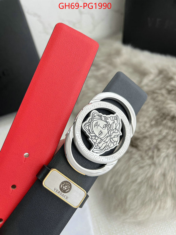 Belts-Versace high quality replica designer ID: PG1990 $: 69USD