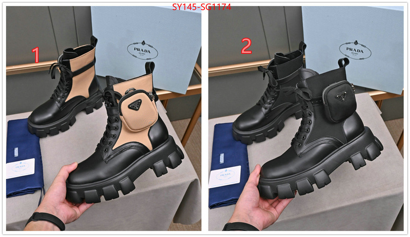 Men shoes-Prada exclusive cheap ID: SG1174 $: 145USD