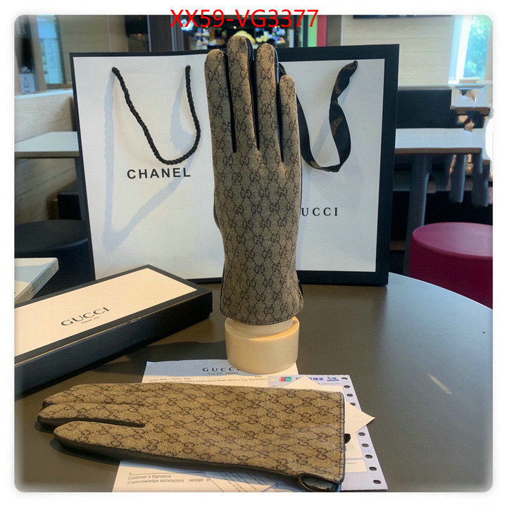 Gloves-Gucci outlet 1:1 replica ID: VG3377 $: 59USD