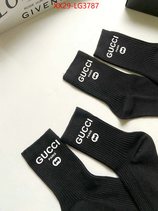 Sock-Gucci buy aaaaa cheap ID: LG3787 $: 29USD