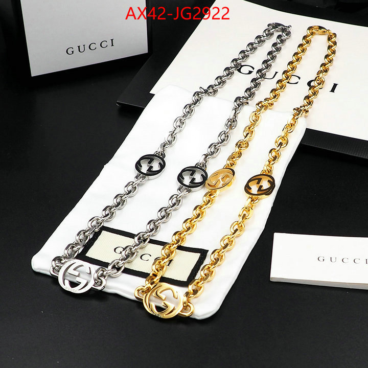 Jewelry-Gucci where could you find a great quality designer ID: JG2922 $: 42USD