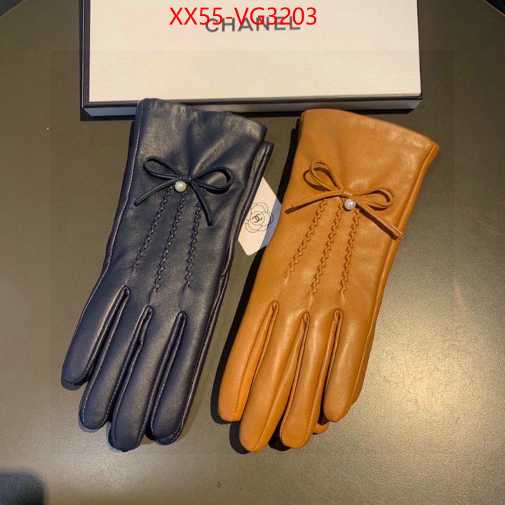 Gloves-Chanel the best quality replica ID: VG3203 $: 55USD