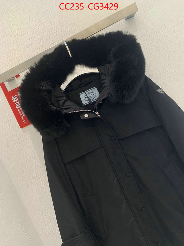 Down jacket Women-Prada replica 1:1 ID: CG3429 $: 235USD