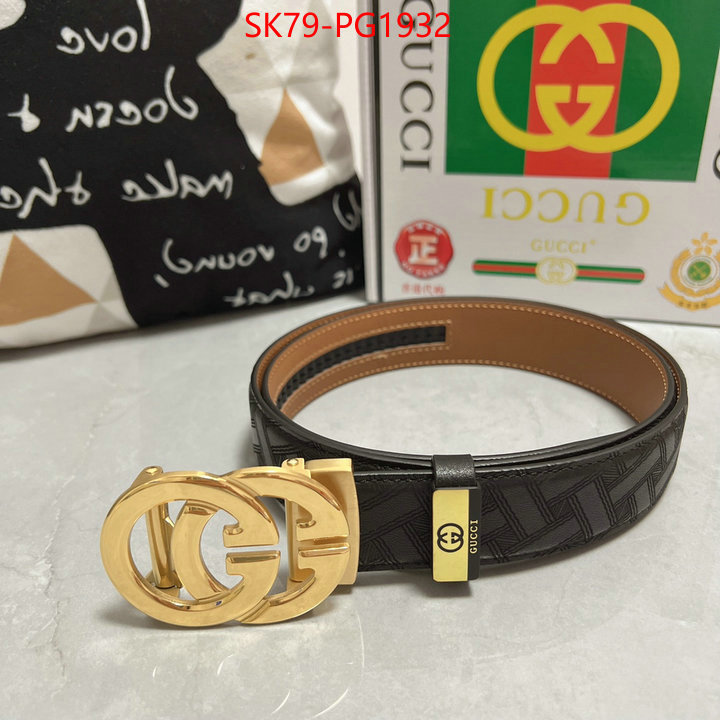 Belts-Gucci best knockoff ID: PG1932 $: 79USD