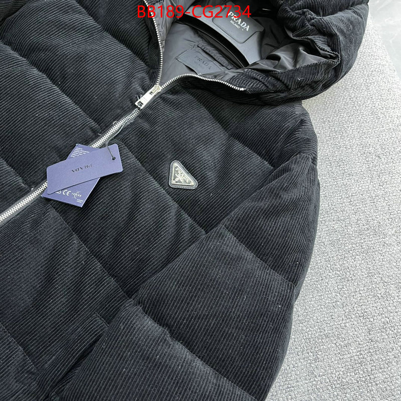 Down jacket Women-Prada cheap ID: CG2734 $: 189USD