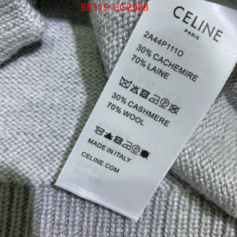 Clothing-Celine what 1:1 replica ID: CG2988 $: 119USD
