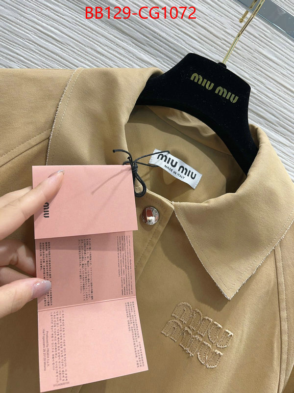 Clothing-MIU MIU online china ID: CG1072 $: 129USD