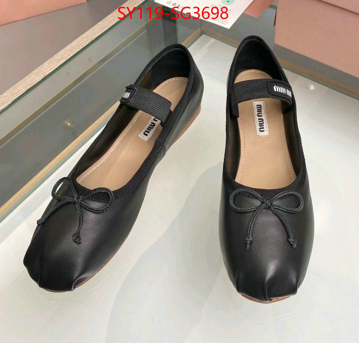 Women Shoes-Miu Miu replica 1:1 high quality ID: SG3698 $: 119USD