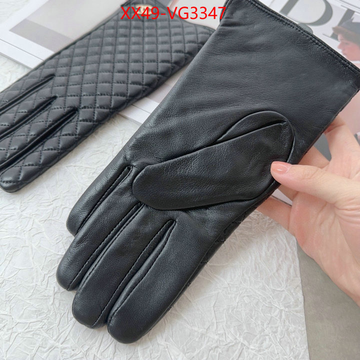 Gloves-Chanel highest product quality ID: VG3347 $: 49USD