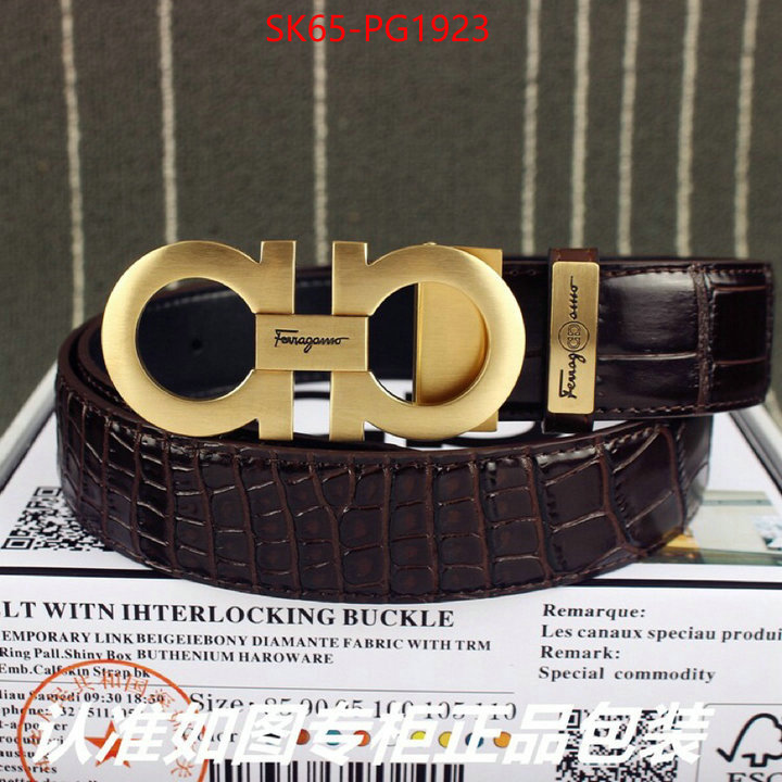 Belts-Ferragamo replica 2023 perfect luxury ID: PG1923 $: 65USD
