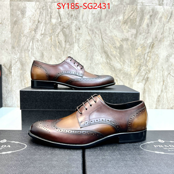 Men shoes-Prada best site for replica ID: SG2431 $: 185USD