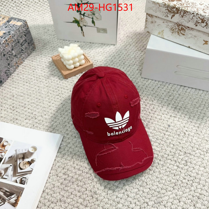 Cap(Hat)-Balenciaga cheap replica designer ID: HG1531 $: 29USD