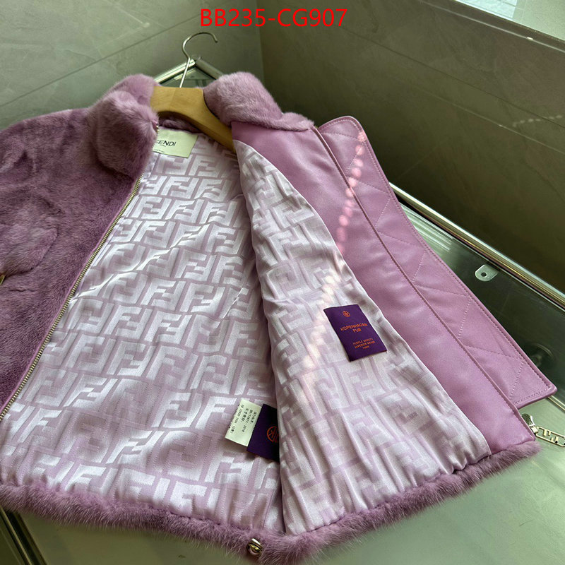 Clothing-Fendi fashion replica ID: CG907 $: 235USD