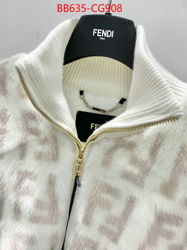 Clothing-Fendi top 1:1 replica ID: CG908 $: 635USD