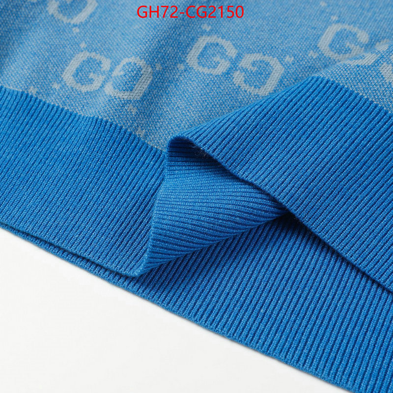 Clothing-Gucci luxury cheap replica ID: CG2150 $: 72USD