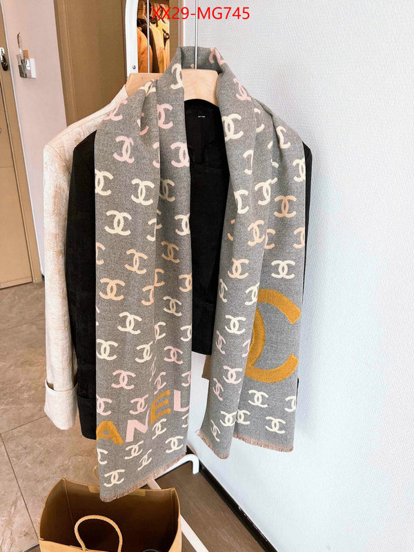 Scarf-Chanel where can you buy replica ID: MG745 $: 29USD