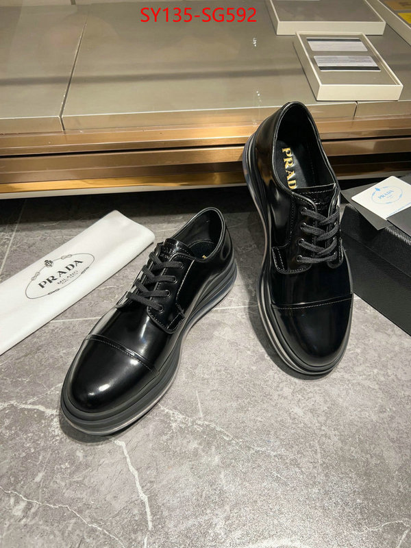 Men shoes-Prada 1:1 clone ID: SG592 $: 135USD