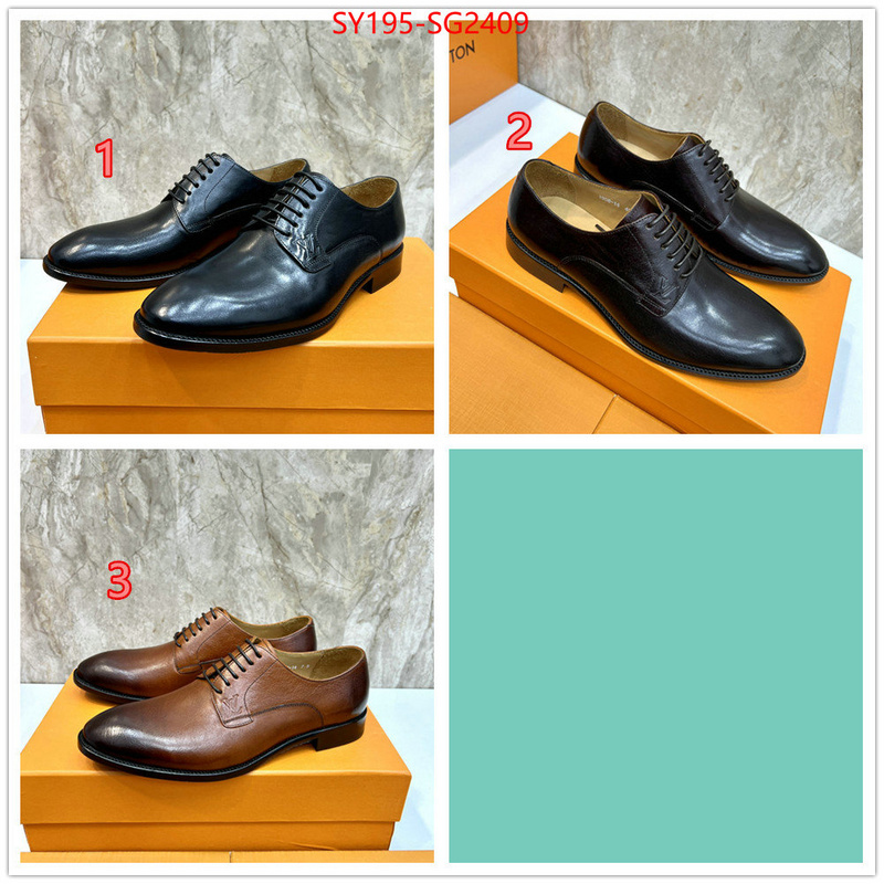 Men Shoes-LV what 1:1 replica ID: SG2409 $: 195USD