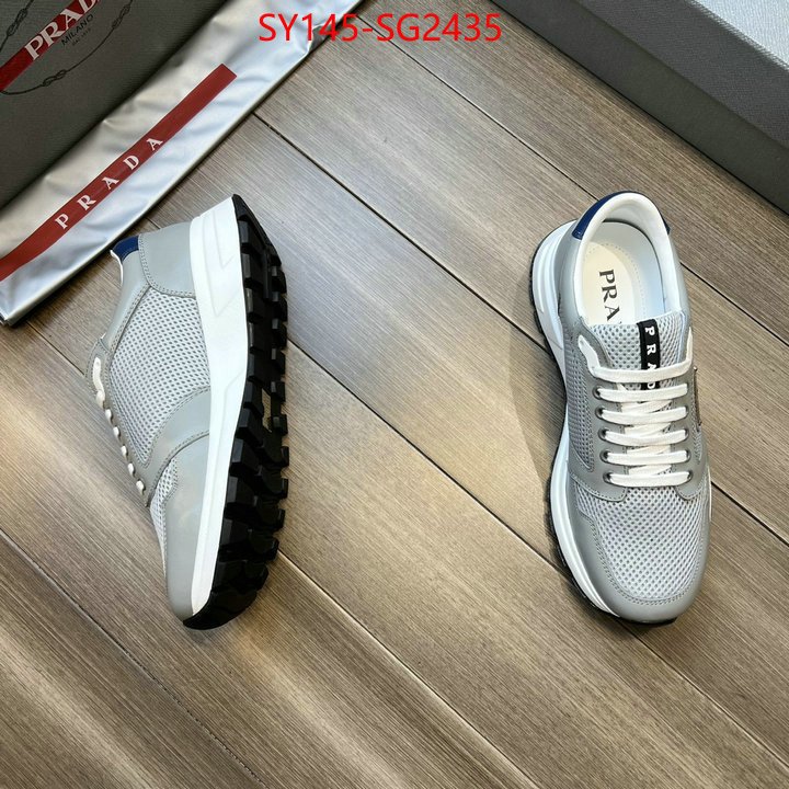 Men shoes-Prada highest quality replica ID: SG2435 $: 145USD