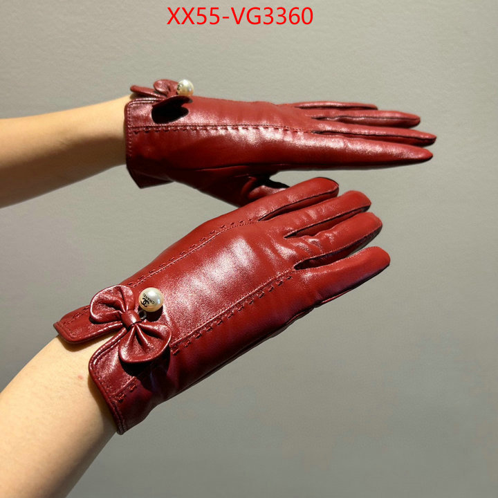 Gloves-Chanel replica designer ID: VG3360 $: 55USD