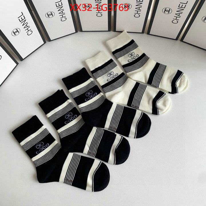 Sock-Chanel can you buy replica ID: LG3763 $: 32USD