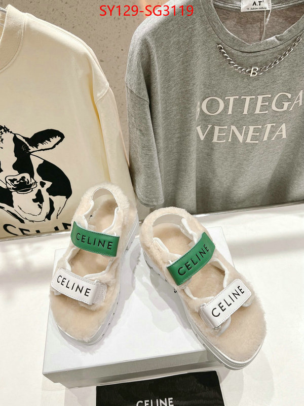 Women Shoes-CELINE best fake ID: SG3119 $: 129USD