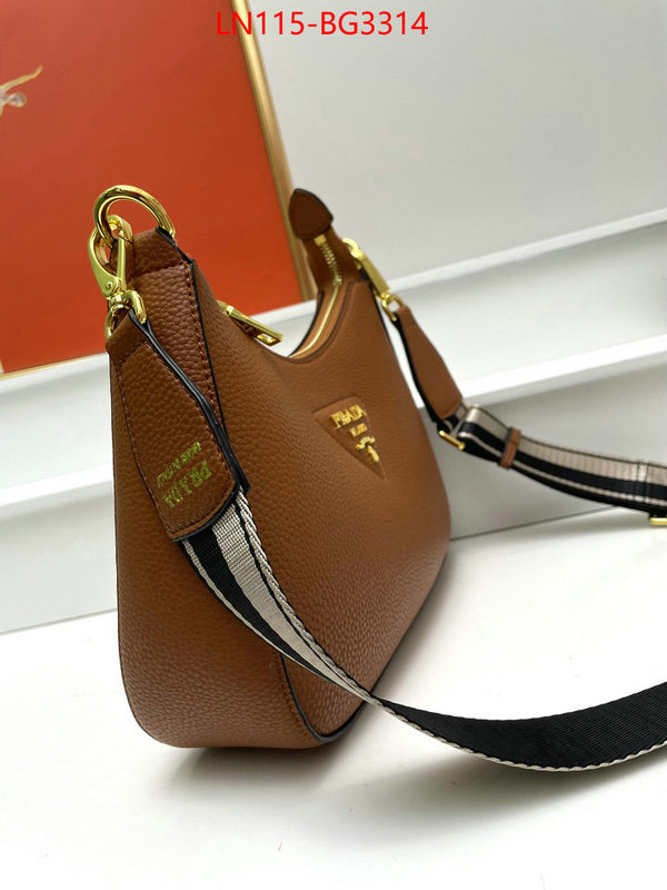 Prada Bags (4A)-Diagonal- new ID: BG3314 $: 115USD