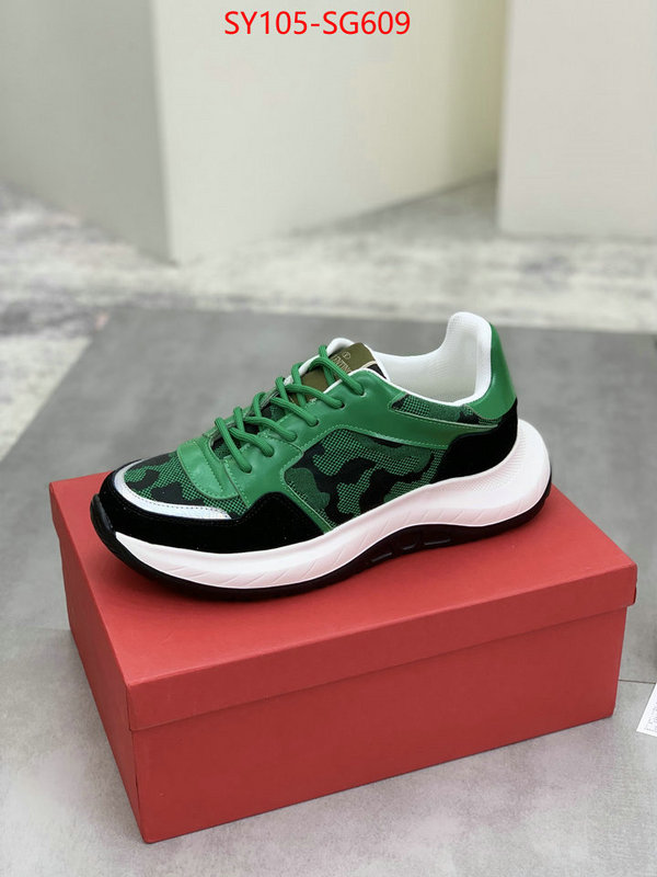 Men Shoes-Valentino replica 1:1 high quality ID: SG609 $: 105USD