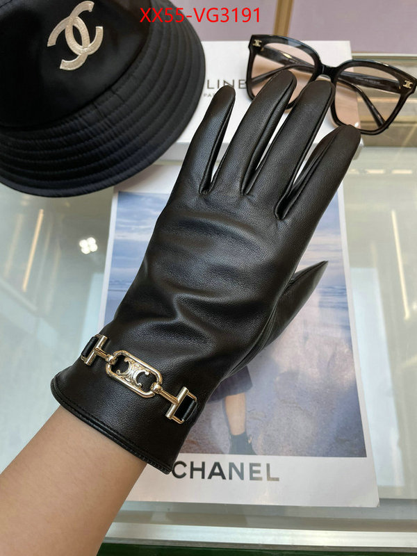 Gloves-CELINE top quality fake ID: VG3191 $: 55USD