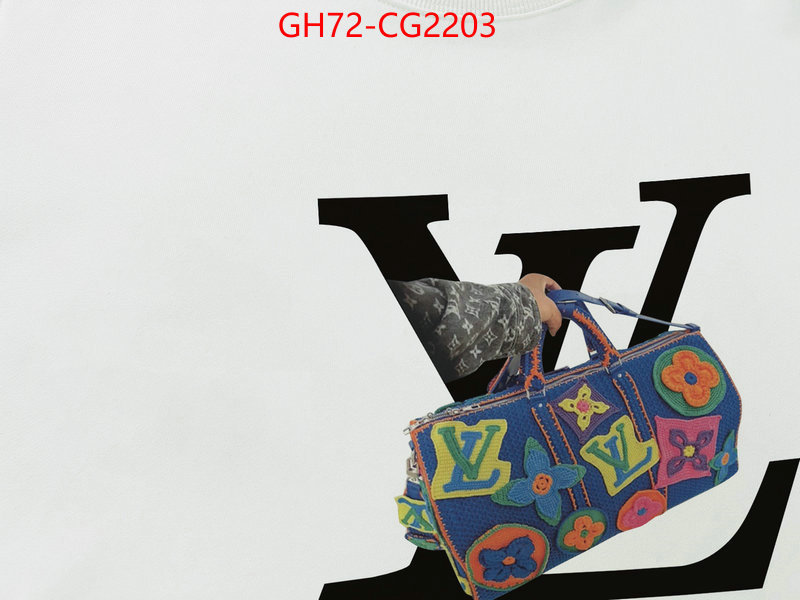 Clothing-LV wholesale replica shop ID: CG2203 $: 72USD