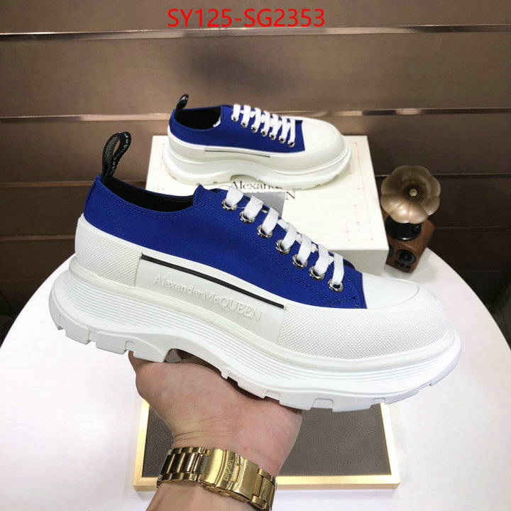 Men Shoes-Alexander McQueen can you buy knockoff ID: SG2353 $: 125USD