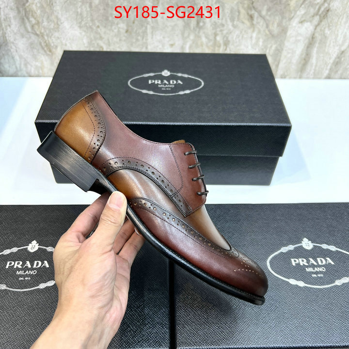 Men shoes-Prada best site for replica ID: SG2431 $: 185USD